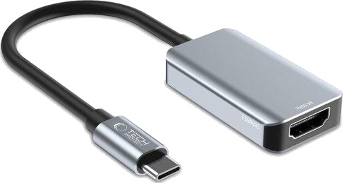 Tech Protect UltraBoost USB C HDMI 4K 60Hz Adapter svart Tech Protect UltraBoost USB C HDMI 4K 60Hz Adapter svart