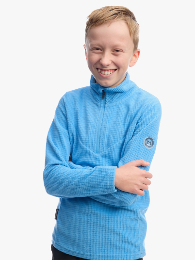 Twentyfour Venture Light Fleece Half Zip Junior Blå 164 Twentyfour Venture Light Fleece Half Zip Junior Blå 164