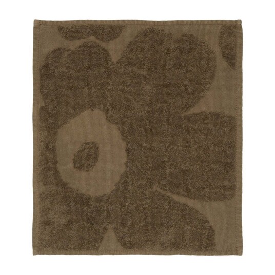 Marimekko Unikko Mini Håndkle 30 x 30 cm dark sand