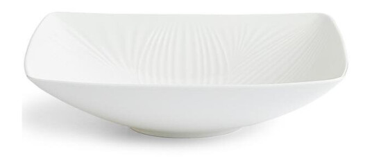 Wedgwood White Folia skulpturell skål 26 cm Wedgwood White Folia skulpturell skål 26 cm