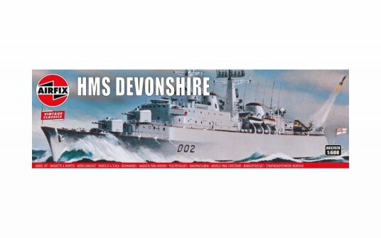 Airfix 1/600 HMS Devonshire Vintage Classics