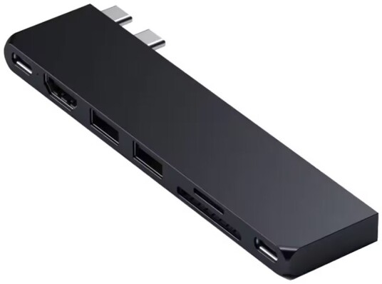 Satechi USB-C Pro Slim USB hub (midnight)