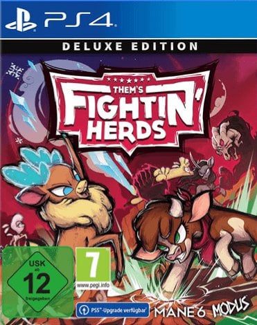 Them's Fightin' Herds Deluxe Edition DE/Multi in Game PS4 Them's Fightin' Herds Deluxe Edition DE/Multi in Game PS4