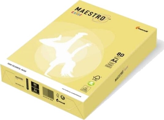 Mondi Kopipapir Maestro A4 80 G Sitron 500 Ark