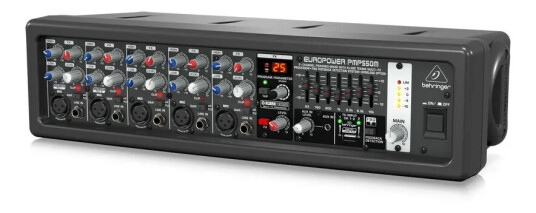 Behringer Europower Pmp550m 500w, 5 Channel, Klark Teknik Fx Behringer Europower Pmp550m 500w, 5 Channel, Klark Teknik Fx
