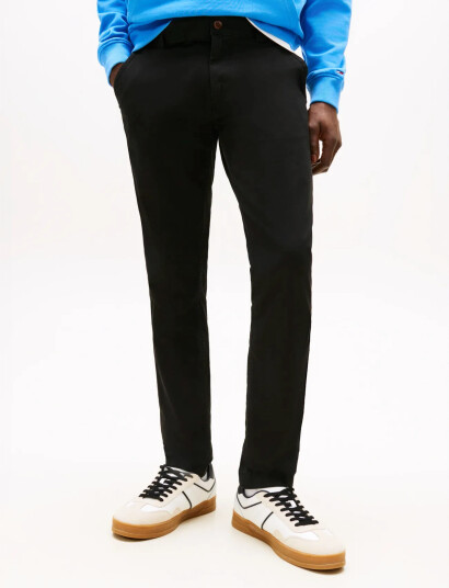 Tommy Jeans Tjm Scanton Chino Pant   Black   33 x 32
