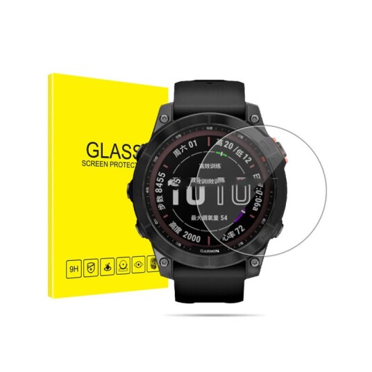 Garmin Fenix 6X Pro Skjermbeskytter 2-Pack herdet glass