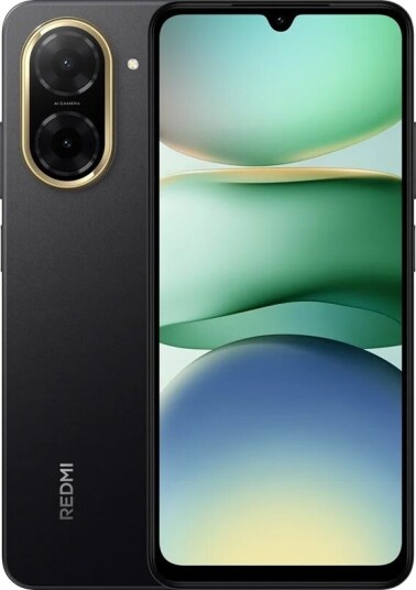 Xiaomi Redmi A5 smarttelefon - 6,88" skjerm, 64GB, 3GB RAM, Android 15 - Svart