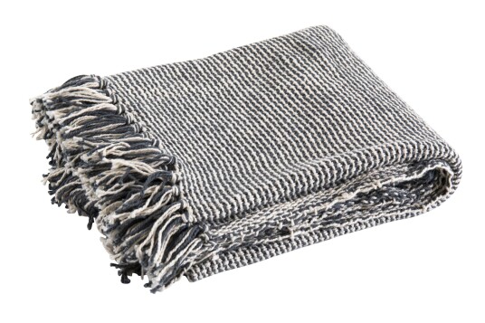 Brafab Fortore pledd Grå/creme 130 x 170 cm Grå Brafab Fortore pledd Grå/creme 130 x 170 cm Grå