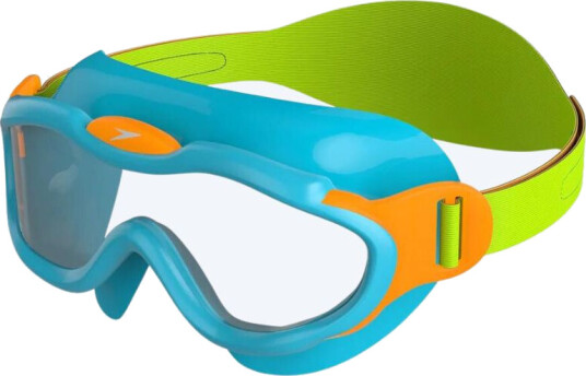 Speedo svømmemaske til barn - Biofuse 2.0 - Grønn/oransje Speedo svømmemaske til barn - Biofuse 2.0 - Grønn/oransje