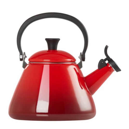 Le Creuset - Vannkjele med fløyte 1,6L cerise