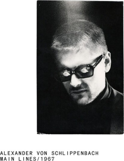 Alexander Von Schlippenbach Main Lines / 1967 CD Alexander Von Schlippenbach Main Lines / 1967 CD