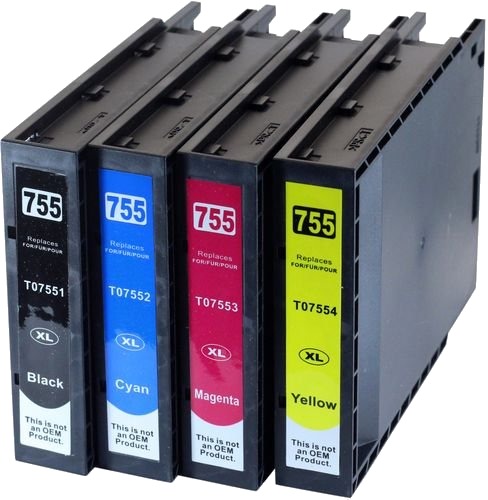 T755 Blekkpatron MultiPack Bk/C/M/Y for Epson