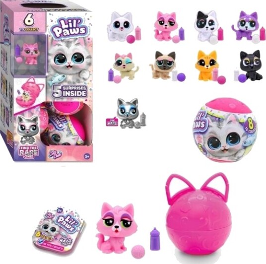 Funville_Gam Figursæt Lil" Paws