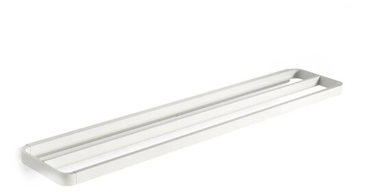 Zone RIM håndklestang dobbel 12 x 70 cm White Zone RIM håndklestang dobbel 12 x 70 cm White