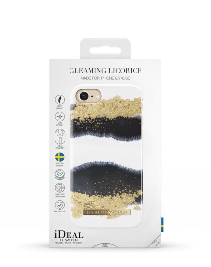 iDeal of Sweden Fashion Case for iPhone 6/7/8/SE 2/3 - Gleaming Licorice