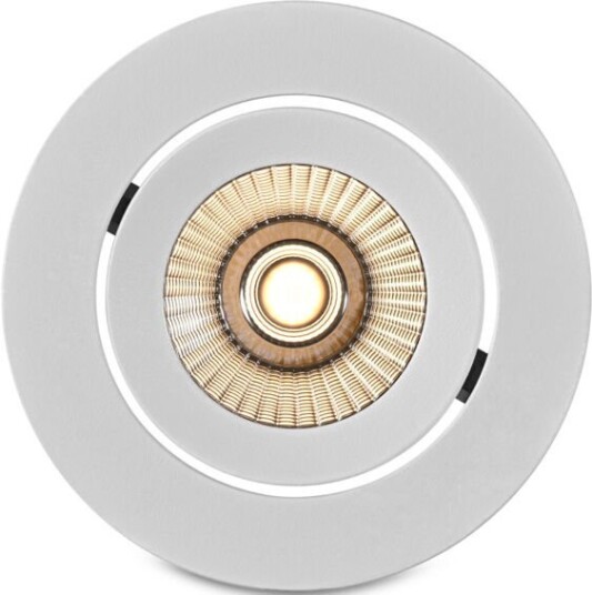 Namron Alfa reflektor 3000K matt hvit - 3220295