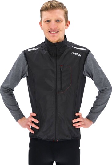 FUSION S100 Løpevest Herre Svart M