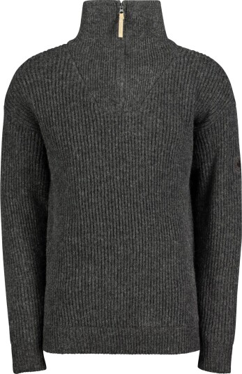 Mackenzie Hunter Wool Sweater , villmarksgenser , herre L CHARCOAL