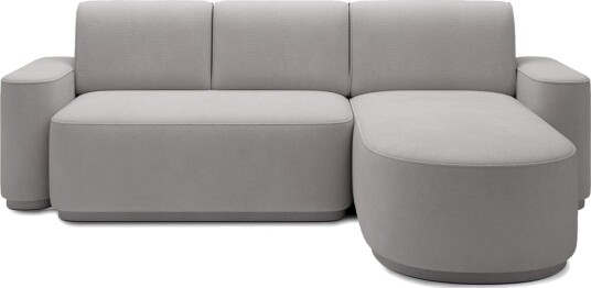 Seksjon Eltap Aurumm 285x92x180 cm Amore 03 Lys grå Høyre