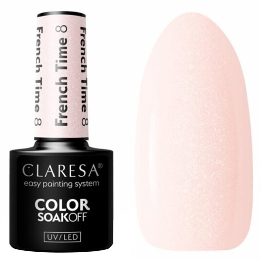Claresa Color SoakOff French Time 08 5ml Claresa Color SoakOff French Time 08 5ml