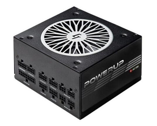 Chieftec Chieftronic PowerUp Series 750W Strømforsyning (PSU) - 750 Watt - 120 mm - 80 Plus Gold sertifisert