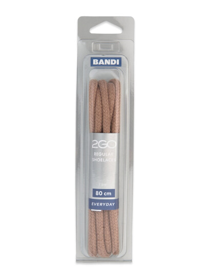 2GO 2Go Shoelace 470 - Beige - 80 cm
