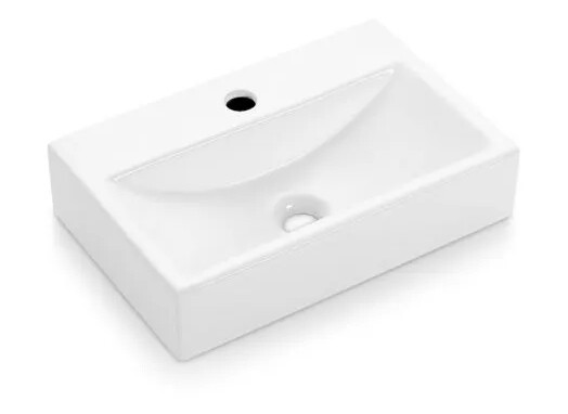 Bathco Paris Vegghengt Servant 45x30x10 cm, uten overløp, Hvit Bathco Paris Vegghengt Servant 45x30x10 cm, uten overløp, Hvit