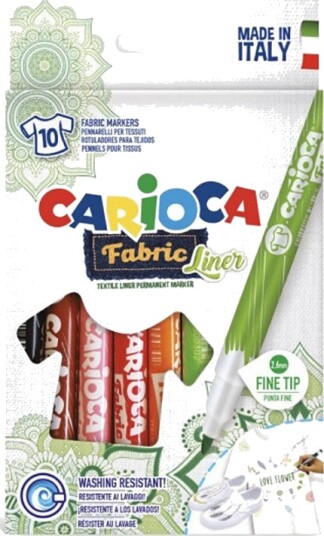 Carioca 42909 filtpenn 10 stykker Carioca 42909 filtpenn 10 stykker