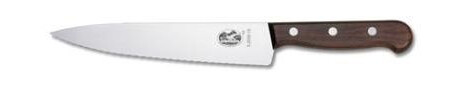 Multi Kokkekniv Victorinox Klinge 25 Cm Bølgeskær Palisanderskaft,6 Stk/Krt Multi Kokkekniv Victorinox Klinge 25 Cm Bølgeskær Palisanderskaft,6 Stk/Krt
