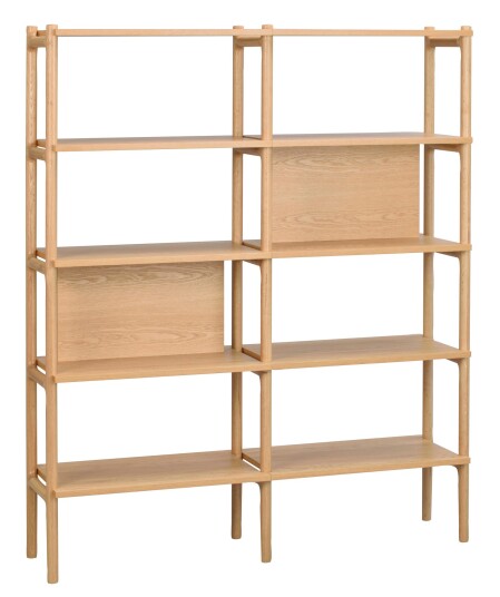 Rowico Home Holton bokhylle Eik 166 x 140 cm Natur Rowico Home Holton bokhylle Eik 166 x 140 cm Natur
