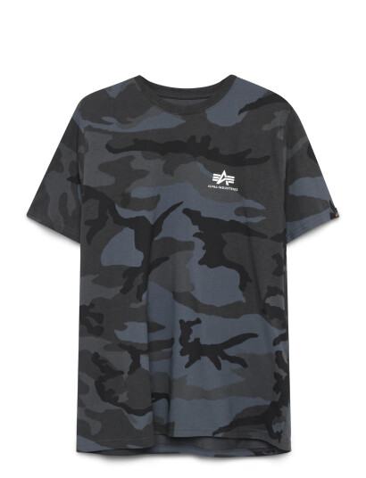 Alpha Industries Basic T-Shirt Sl Camo - Multi/patterned - L