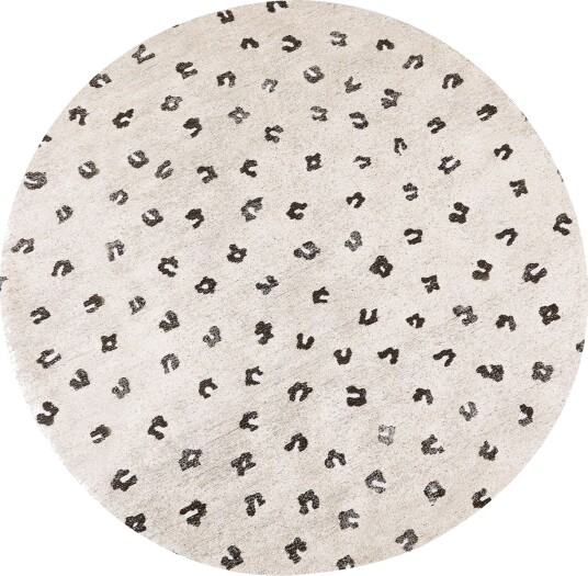 Afis Ryeteppe 140 cm Rund - Beige