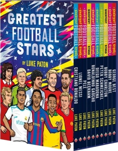 The Greatest Football Stars 10 Book Collection
