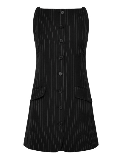 Gina Tricot Tailored Dress   Black   XS