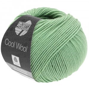 Lana Grossa Cool Wool Garn 2078 Skogsgrønn