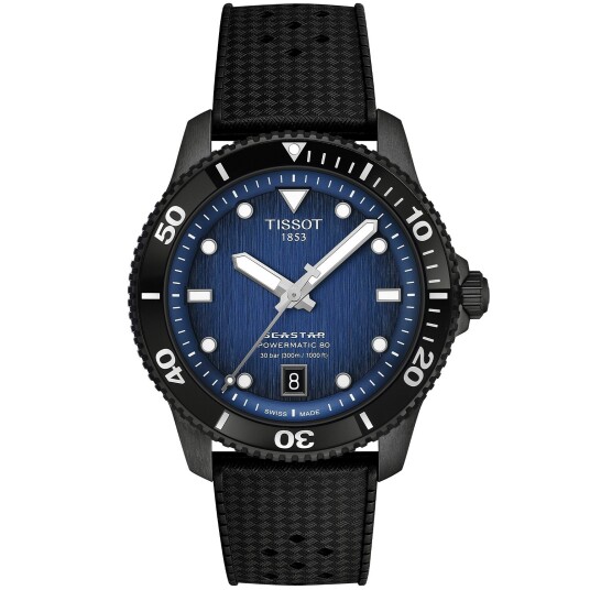 Tissot Seastar 1000 Powermatic 80 40mm T1208073704100 - Herre - 40 mm - Analog - Automatisk - Safirglass