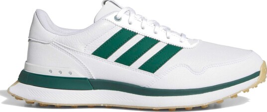 Adidas S2G 26 Leather Golfsko herre White-Cgreen-Gum3