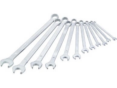 Hazet 600Lg/12, 10,11,12,13,14,17,19,22,24,27,30,32 Mm, Kromfarget, Kromfarget, Tyskland, 12 Stykker