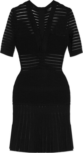 Balmain Dame Kjoler Svart 2XS,