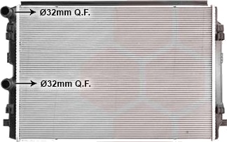 VAN WEZEL 58012727 Radiator motorkjøling