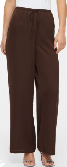 Vila Viellette Wide String Pants/Ka Brown 38