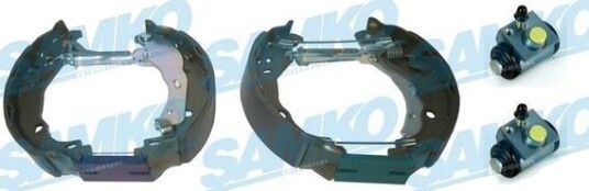 SAMKO KEG816 Bremsesko sett