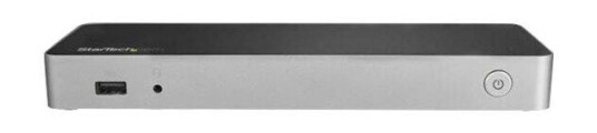 StarTech.com USB-C Dual-4K Monitor Docking Station for Laptops - 60W USB Power Delivery - SD Card Reader - docking station