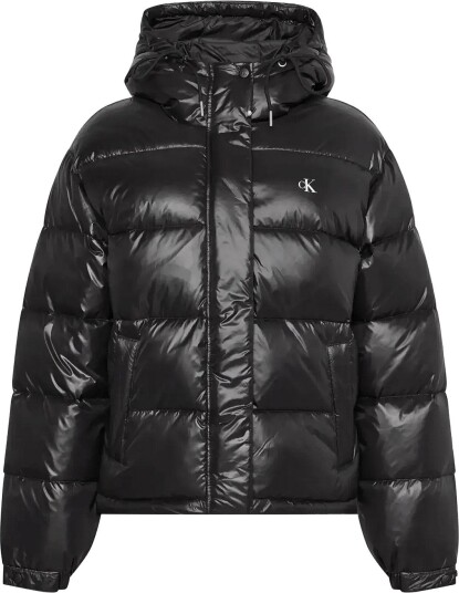 Calvin Klein Jeans Shine Mw Classic Puffer Black S