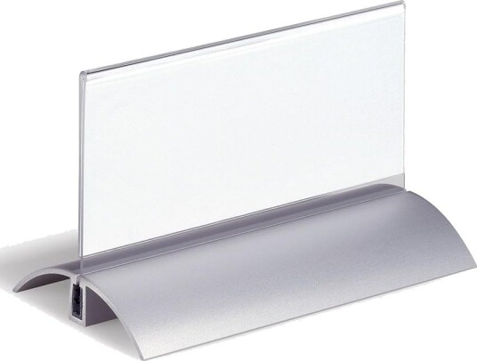 DURABLE Tischnamensschild DUR 8201 61x150mm 2ST