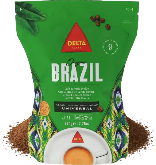 Delta Cafés | Brazil 220 g malt kaffe