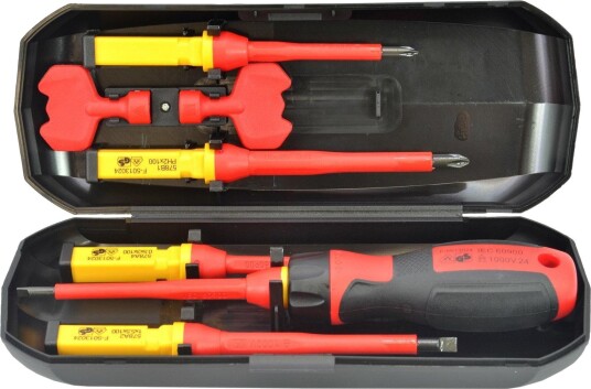 Awtools Elektriker Skrutrekkersett Vde 1000v 8 Deler