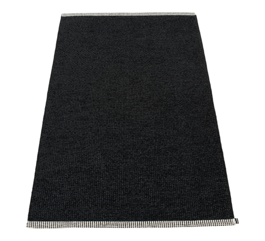 Pappelina Mono matte sort 85x160 cm Pappelina Mono matte sort 85x160 cm