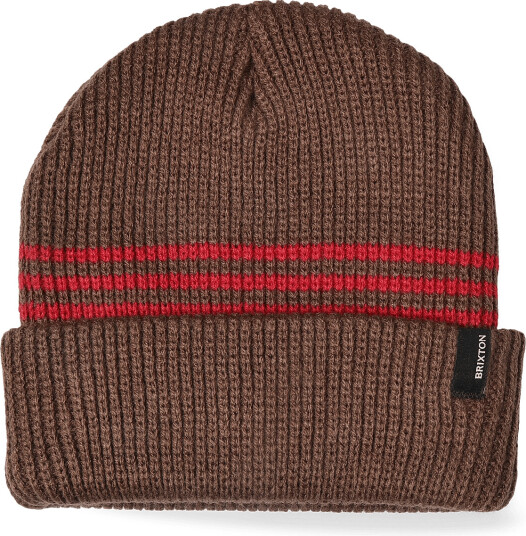 Brixton Chunky Heist Beanie - Brown - ONE SIZE